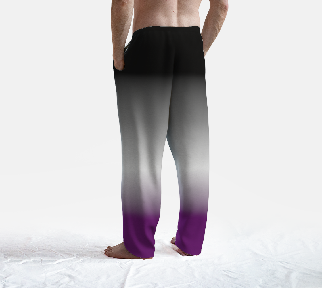 Asexual Gradient Lounge Pants Lounge Pants ninjaferretart