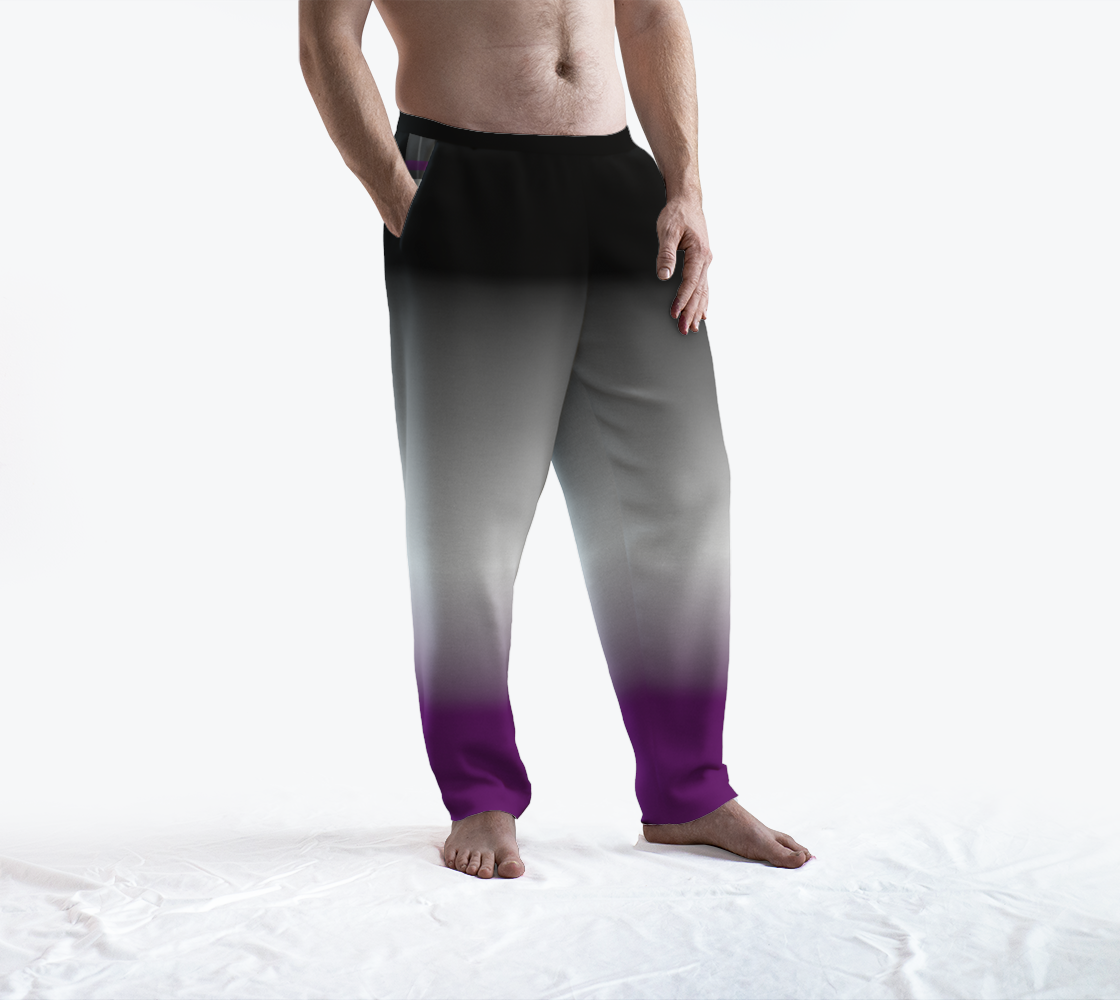 Asexual Gradient Lounge Pants Lounge Pants ninjaferretart