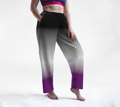 Asexual Gradient Lounge Pants Lounge Pants ninjaferretart