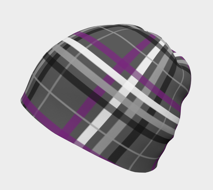 Asexual Plaid Beanie Beanie ninjaferretart