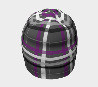 Asexual Plaid Beanie Beanie ninjaferretart