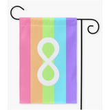 Autigender - V2 Yard and Garden Flags | Single Or Double-Sided | 2 Sizes Yard Flag ninjaferretart