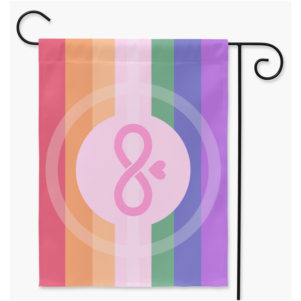 Autigender - V4 Yard and Garden Flags | Single Or Double-Sided | 2 Sizes Yard Flag ninjaferretart