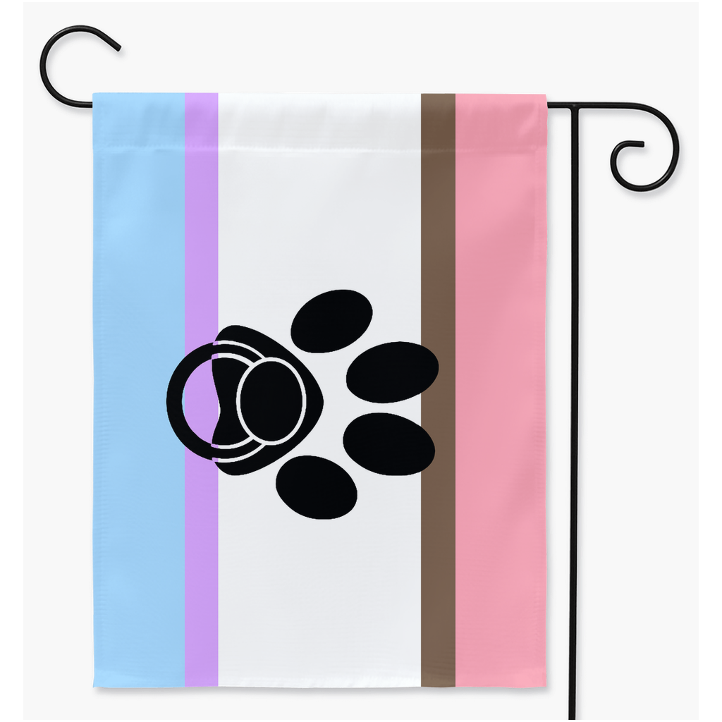 Babyfur Pride Yard Flags  | Single Or Double-Sided | 2 Sizes  | Avians/Featheries, Cetaceans, Furries, Scalies Yard Flag ninjaferretart