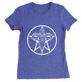 Baphomet Pentagram - DARK Fitted Tshirt | Choose Your Colourway | Bella + Canvas Apparel ninjaferretart