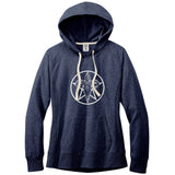 Baphomet Pentagram Fitted Re-Fleece Hoodie | Choose Your Colourway Apparel ninjaferretart