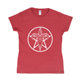 Baphomet Pentagram Fitted Tshirt | Choose Your Colourway | Gildan Apparel ninjaferretart
