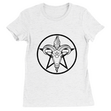 Baphomet Pentagram - LIGHT Fitted Tshirt | Choose Your Colourway | Bella + Canvas Apparel ninjaferretart