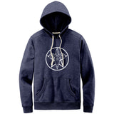 Baphomet Pentagram Relaxed Fit Re-Fleece Hoodie | Choose Your Colourway Apparel ninjaferretart