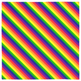 Rainbow Pride Striped Bandanas