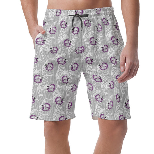 Betta and Seaweed Pattern Relaxed Fit Casual Shorts | 4-Way Stretch | Choose Your Colourway Apparel ninjaferretart