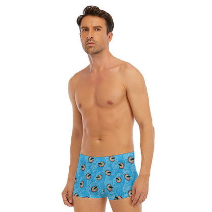 Betta and Seaweed Pattern Short Boxer Briefs | Choose Your Colourway  ninjaferretart