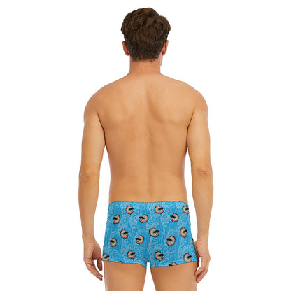 Betta and Seaweed Pattern Short Boxer Briefs | Choose Your Colourway  ninjaferretart