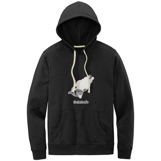 Sudadera con capucha de tejido polar de ajuste relajado Catatonic