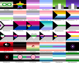 Choose Your Aroace Pride Flags  | Single Or Double-Sided | 2 Sizes
