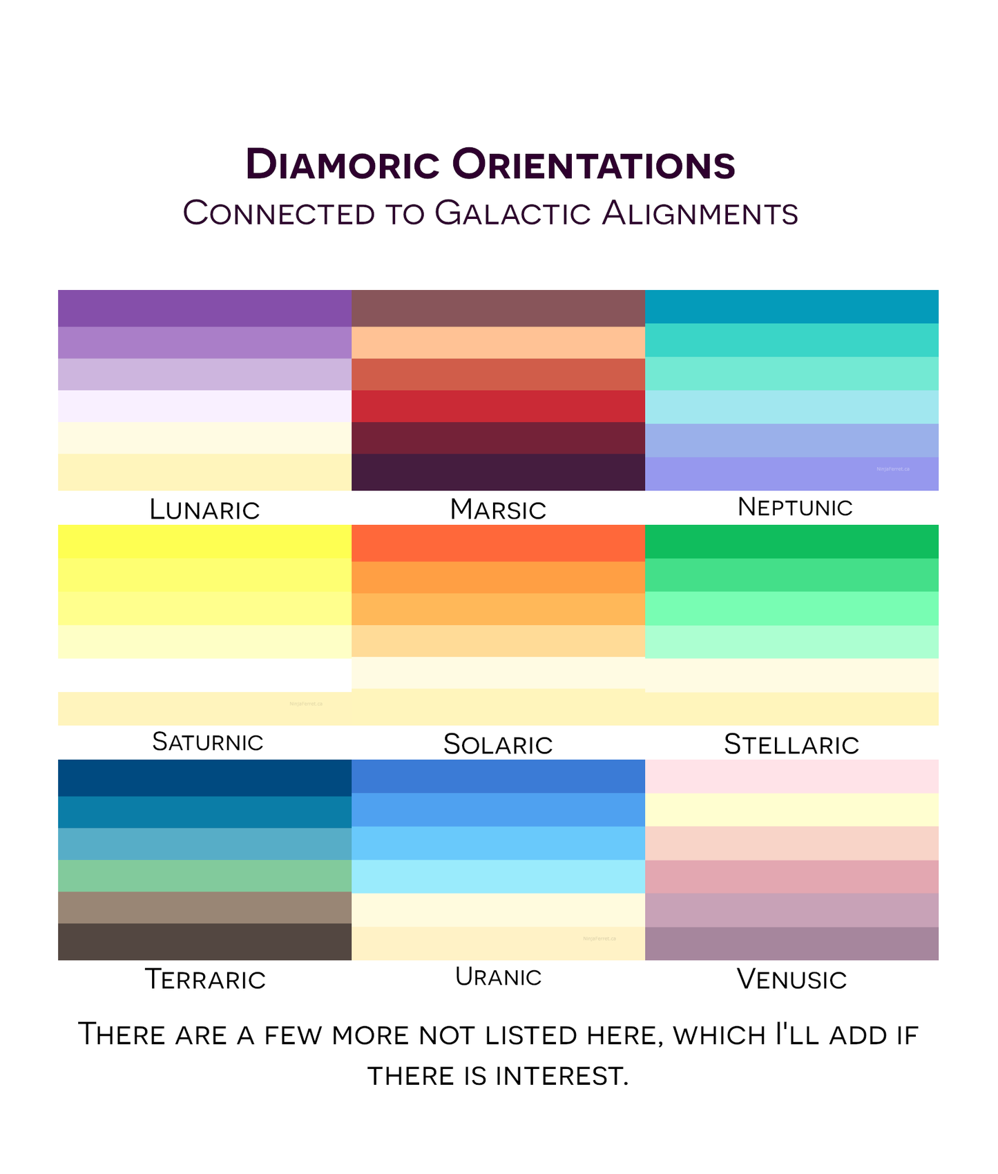 Choose Your Galactic Alignment Pride Flags  | Single Or Double-Sided | 2 Sizes | Galactic Alignment | Gender Identity and Expression