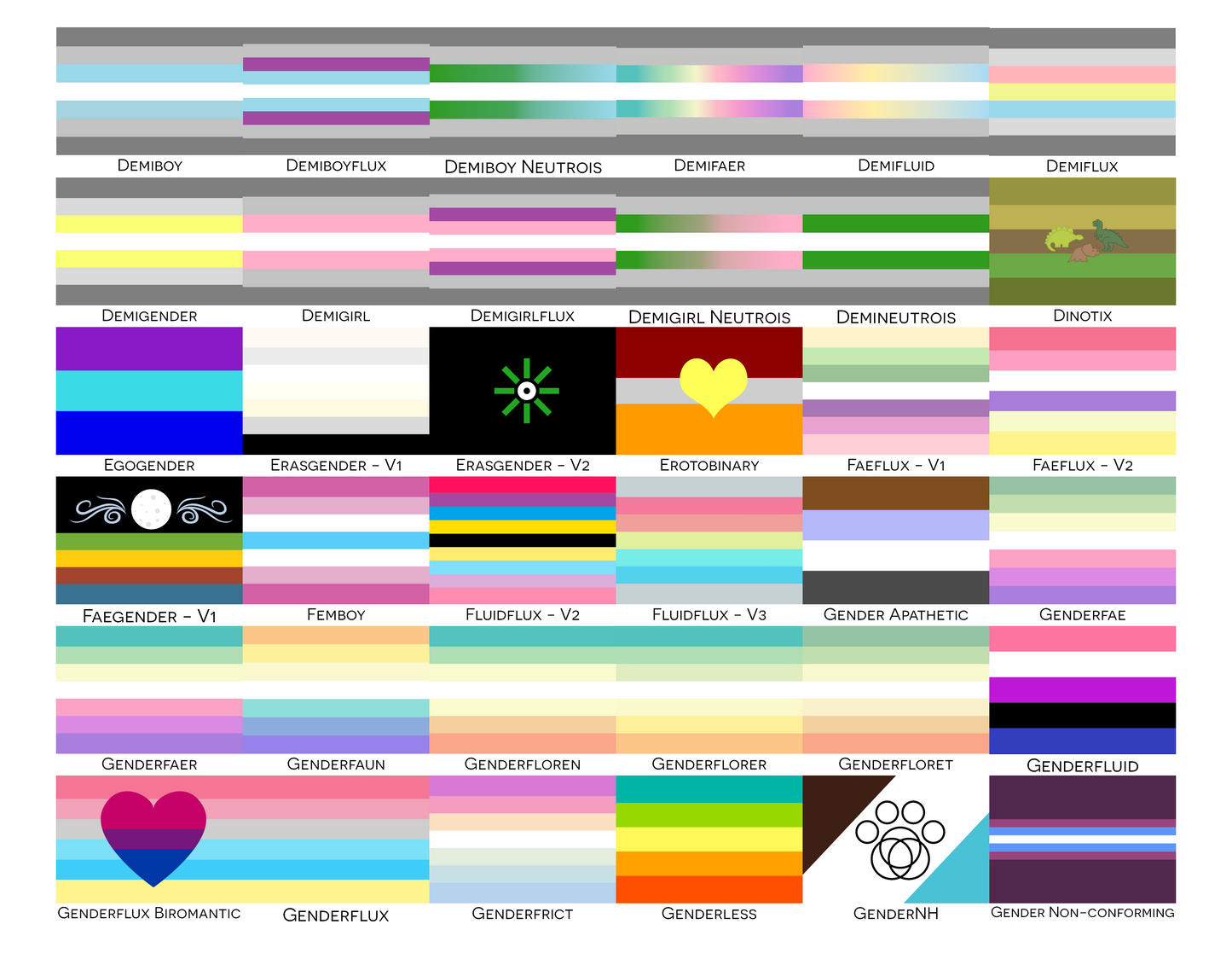 Gender Pride Flag Business Card Holder/Slim Wallet | Accessories | Choose Your Flag | Gender Identity and Presentation