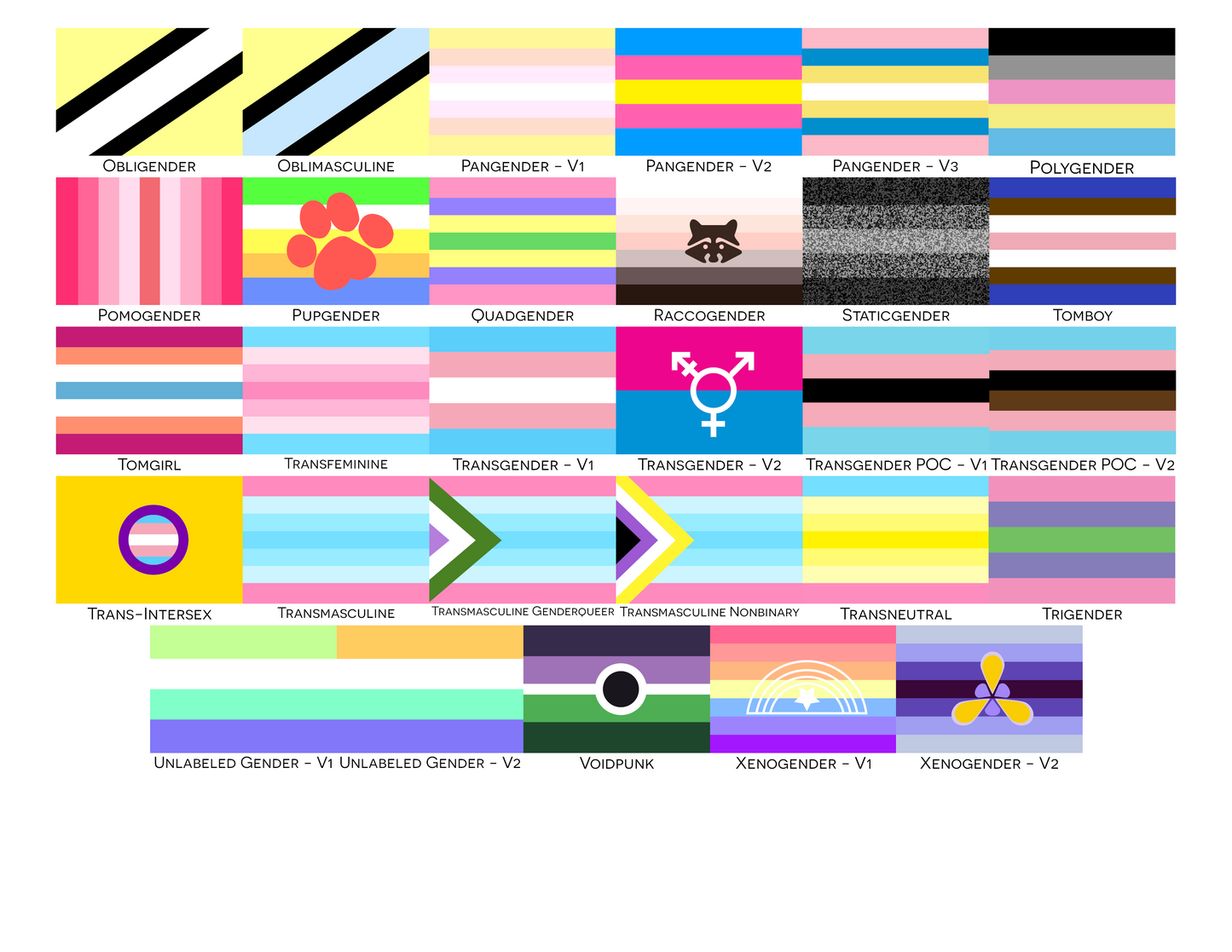 Gender Pride Flag Business Card Holder/Slim Wallet | Accessories | Choose Your Flag | Gender Identity and Presentation