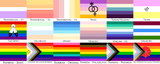 Choose Your Orientation Pride Yard & Garden Flags  | Single Or Double-Sided | 2 Sizes