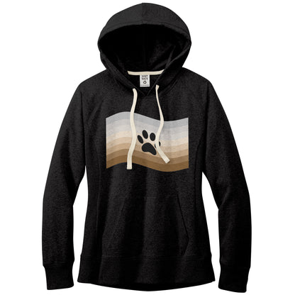 Furry Pride Flag Fitted Re-Fleece Hoodie | Choose Your Flag