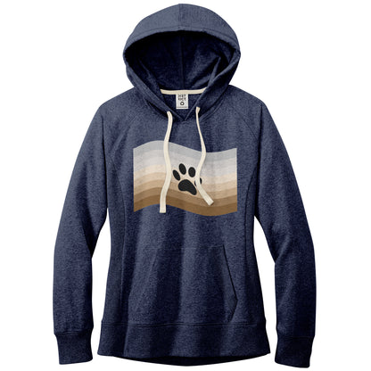 Furry Pride Flag Fitted Re-Fleece Hoodie | Choose Your Flag