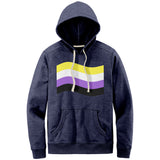 Gender Pride Flag Relaxed Fit Re-Fleece Hoodie | Choose Your Flag
