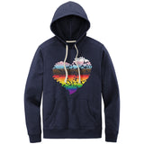 Heart of Hearts Relaxed Fit Re-Fleece Hoodie | Choose Your Colourway