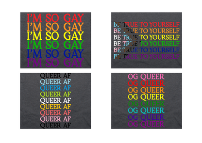 Funky Text Aroace - V6 Zip-Up Hoodies | Aro Ace Spectrum | Lgbtqia