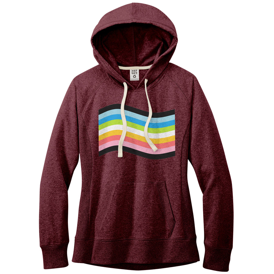 Orientation Pride Flag Fitted Re-Fleece | Choose Your Flag