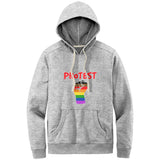 Sudadera con capucha de ajuste relajado Re-Fleece de Protest