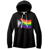 Rainbow Pride Flag Fitted Re-Fleece Hoodies | Choose Your Flag