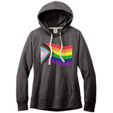 Rainbow Pride Flag Fitted Re-Fleece Hoodies | Choose Your Flag
