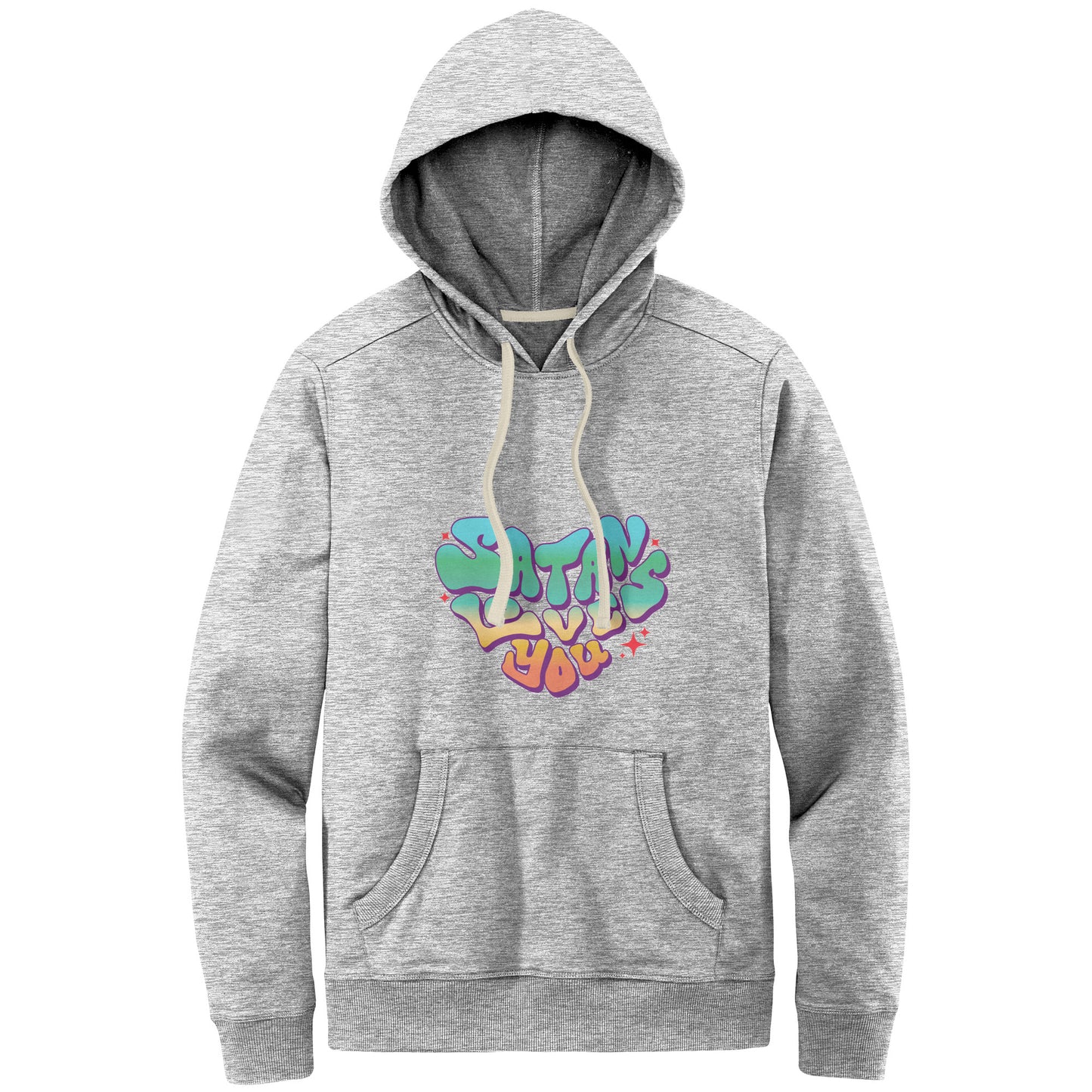 Satan Loves You Relaxed Fit Re-Fleece Hoodie
