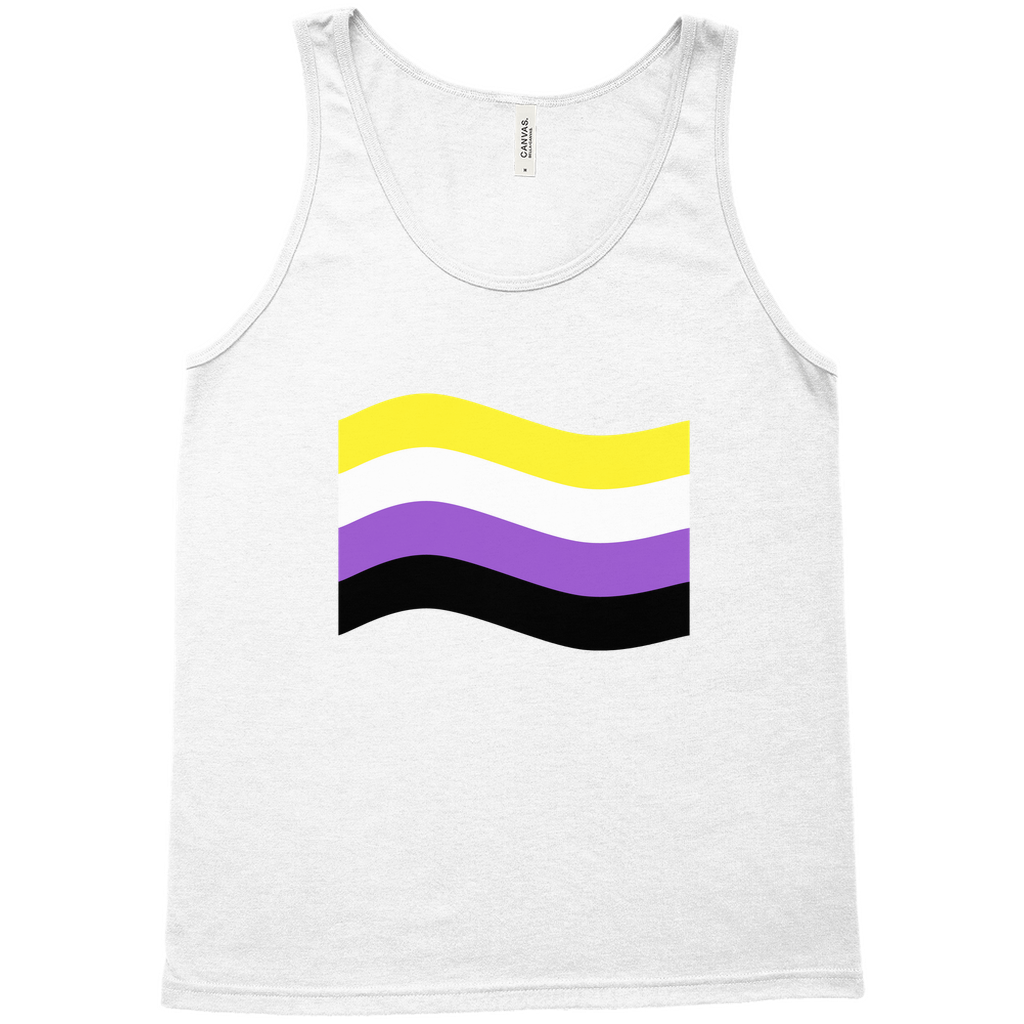 Gender Pride Flag Relaxed Fit Tank Tops | Choose Your Flag | Bella + Canvas