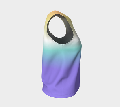 Genderfaun Gradient Loose Tank (Long)