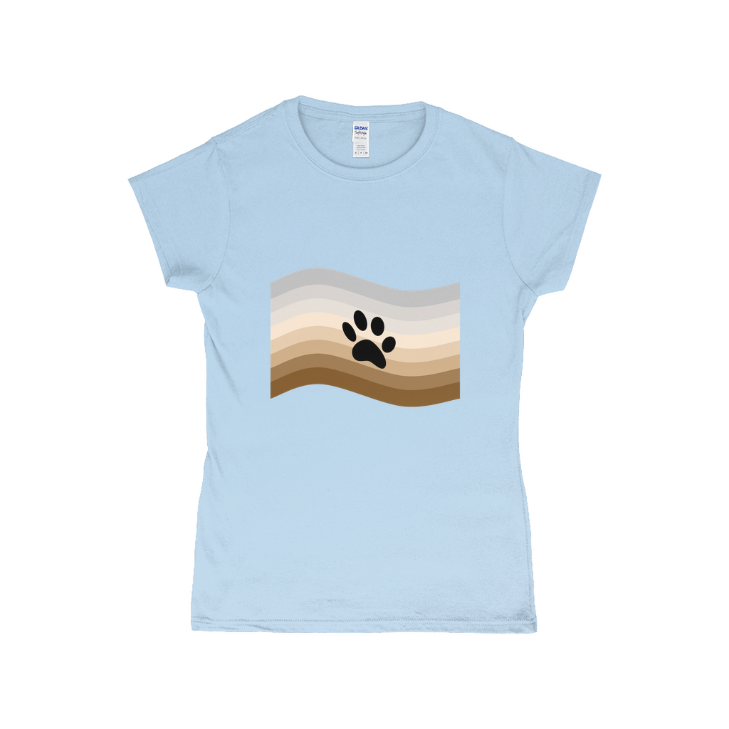 Furry Pride Flag Fitted Tshirt | Choose Your Flag | Gildan