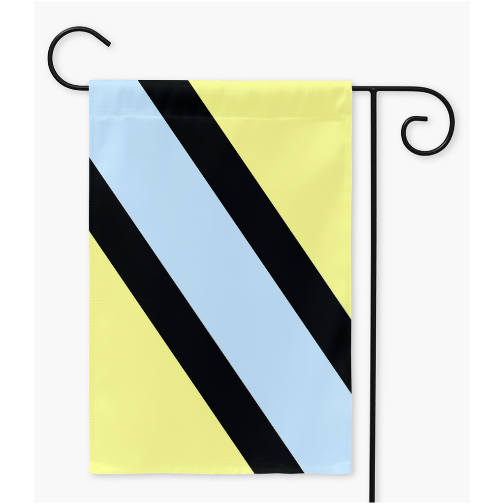 Oblimasculine Pride Flags  | Single Or Double-Sided | 2 Sizes | Gender Identity and Expression