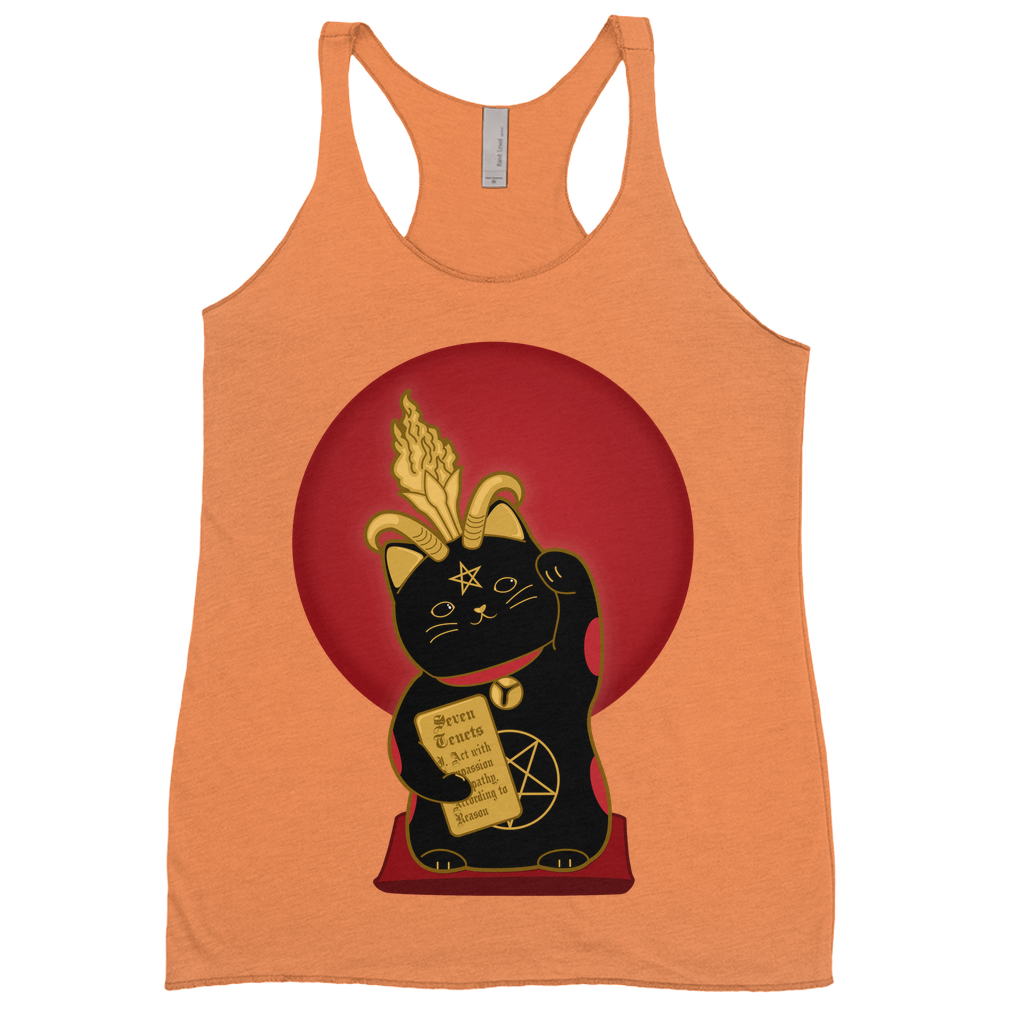 Lucky Catomet Racerback Tank Top | Next Level