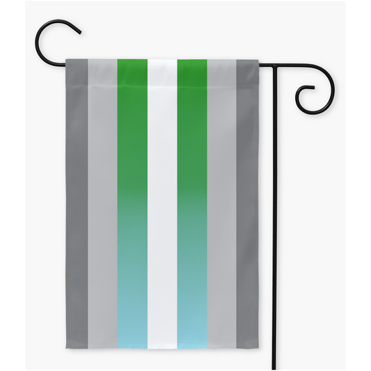 Demiboy Neutrois Pride Yard and Garden Flags | Single Or Double-Sided | 2 Sizes