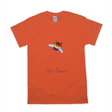 T-shirt unisexe Bumblebee Pride Pun - LIGHT | Choisissez votre drapeau et votre jeu de mots