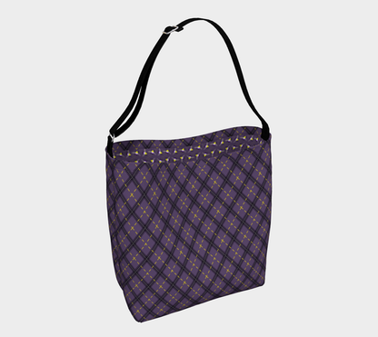 Nonbinary Argyle Day Tote