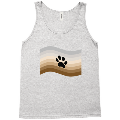 Furry Pride Flag Relaxed Fit Tank Tops | Choose Your Flag | Bella + Canvas