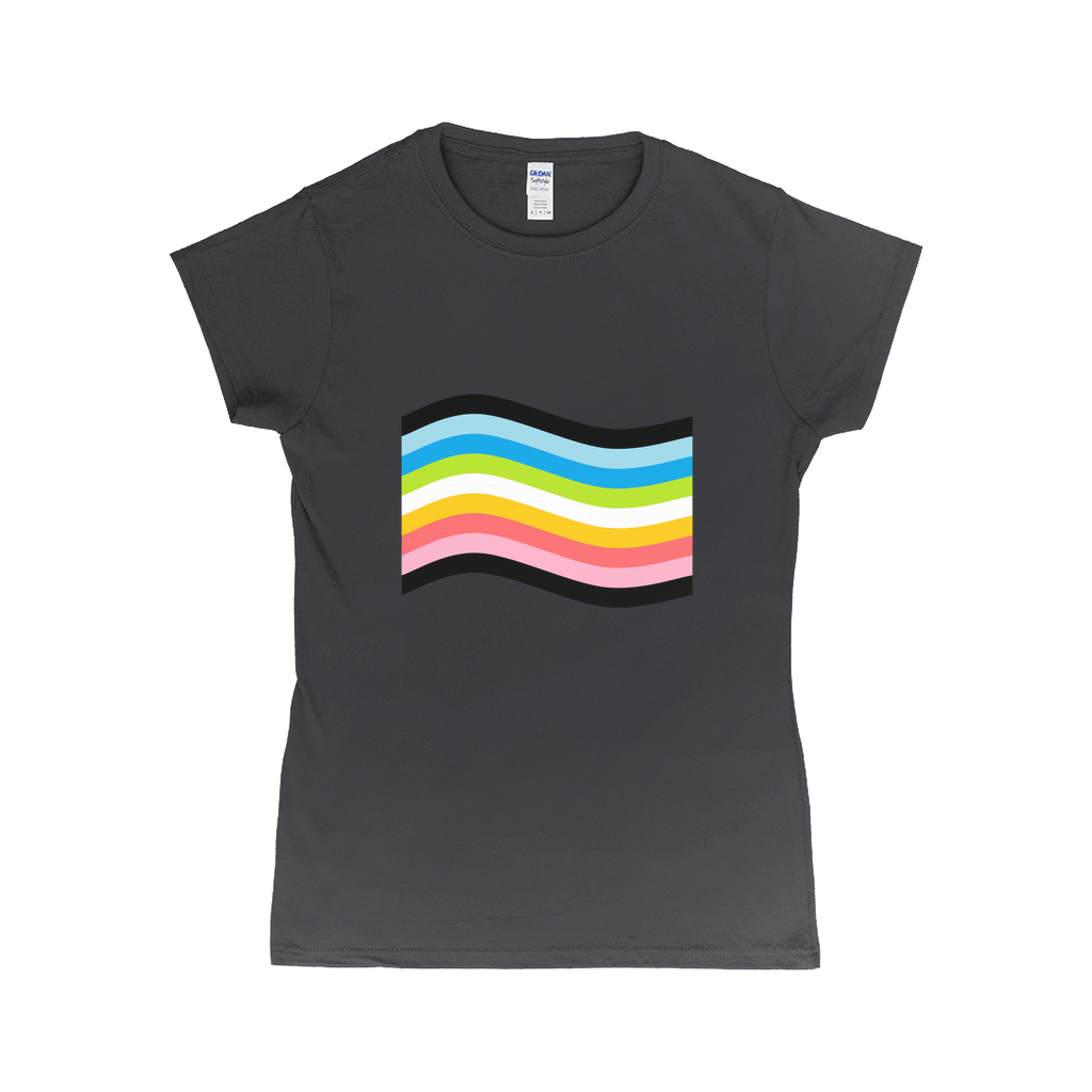 Orientation Pride Flag Fitted Tshirt | Choose Your Flag | Gildan