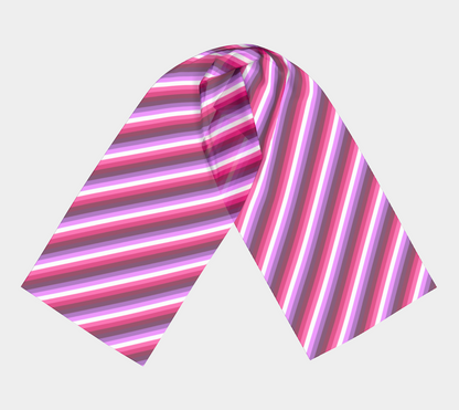 Lesbian - V2 Striped Long Scarf