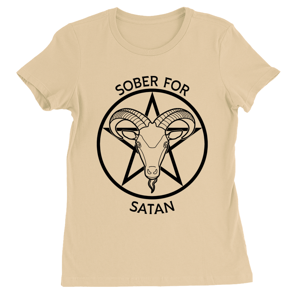 Sober for Satan - LIGHT Fitted Tshirt | Choose Your Colourway | Bella + Canvas