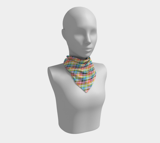 Queer Argyle  Square Scarf