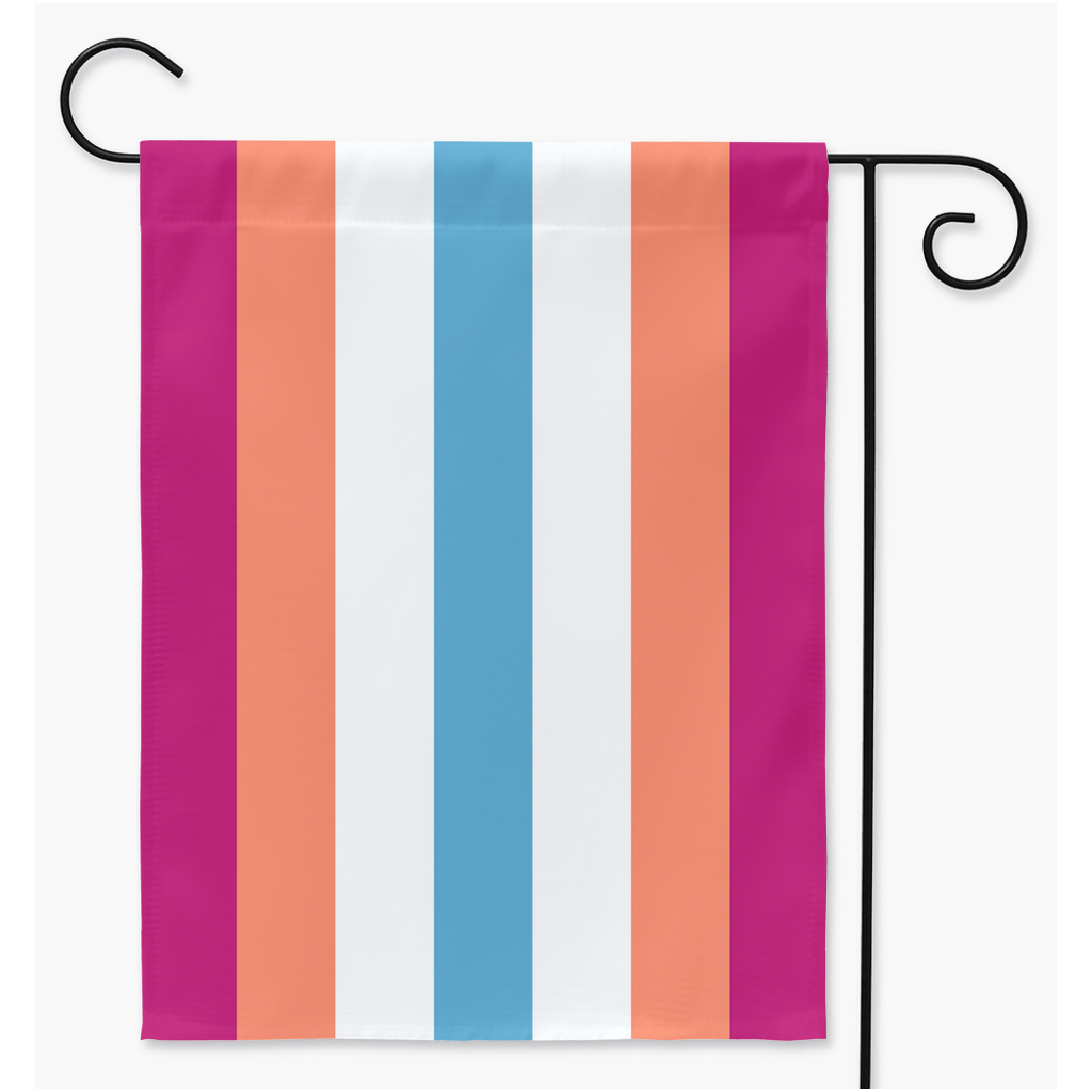 Tomgirl Pride Flags  | Single Or Double-Sided | 2 Sizes | Gender Identity and Expression