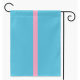 Drapeaux de cour et de jardin polyandrie | Simple ou double face | 2 tailles | Polyamour et ENM