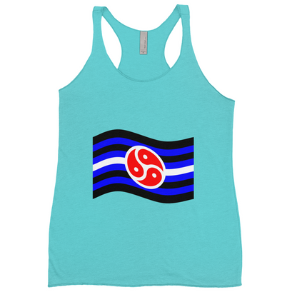 Kink and Fetish Flag Fitted Racerback Tank Tops | Choose Your Flag