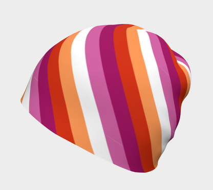 Lesbian - V1 Striped Beanie